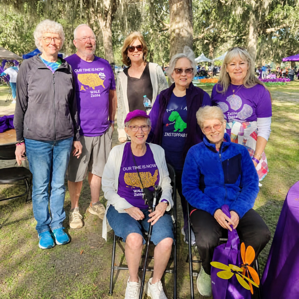 Asbury Memorial Church members gathered together at an outdoor community event
