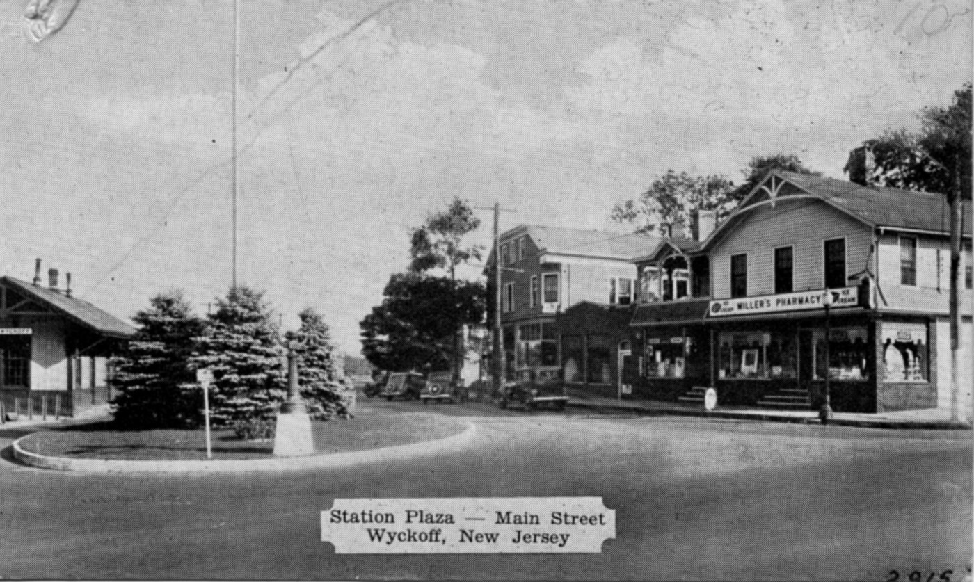 Millers Pharmacy on Station Plaza and Main Street