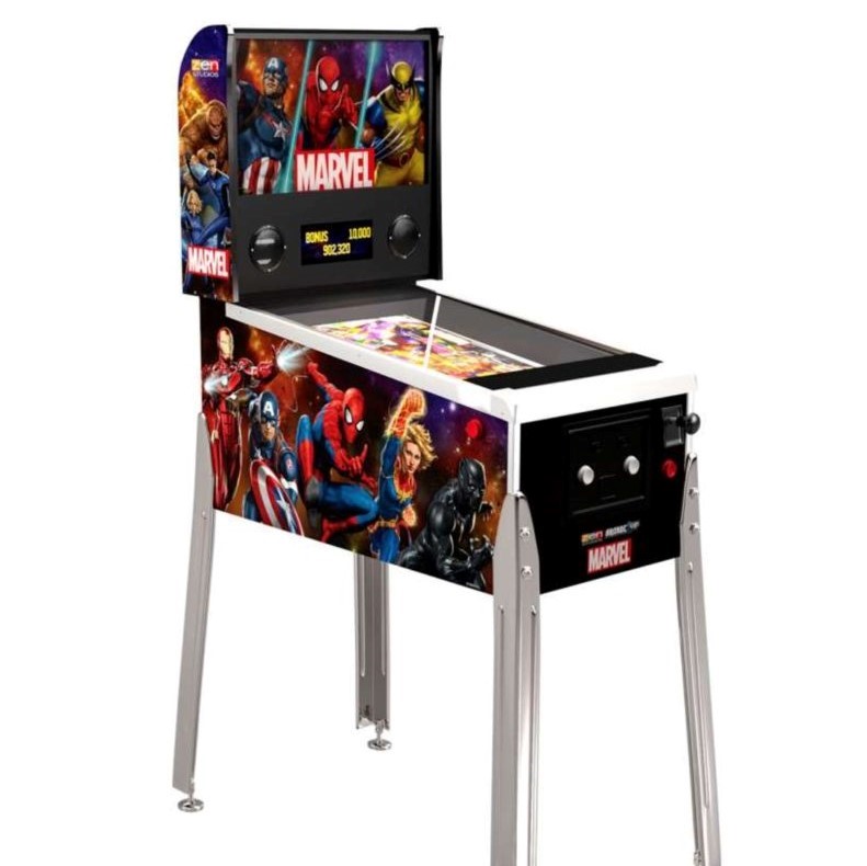 Assorted Virtual Pinball Machines – Marvel, Star Wars, Attack from Mars