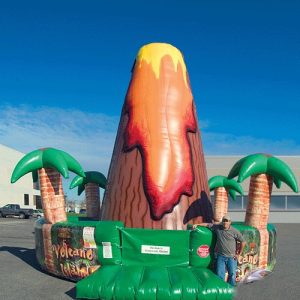 Rockwall – Inflatable Volcano