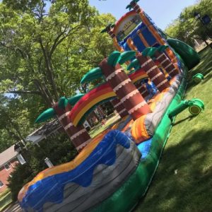 Slide – 27′ Tiki Plunge Water Slide