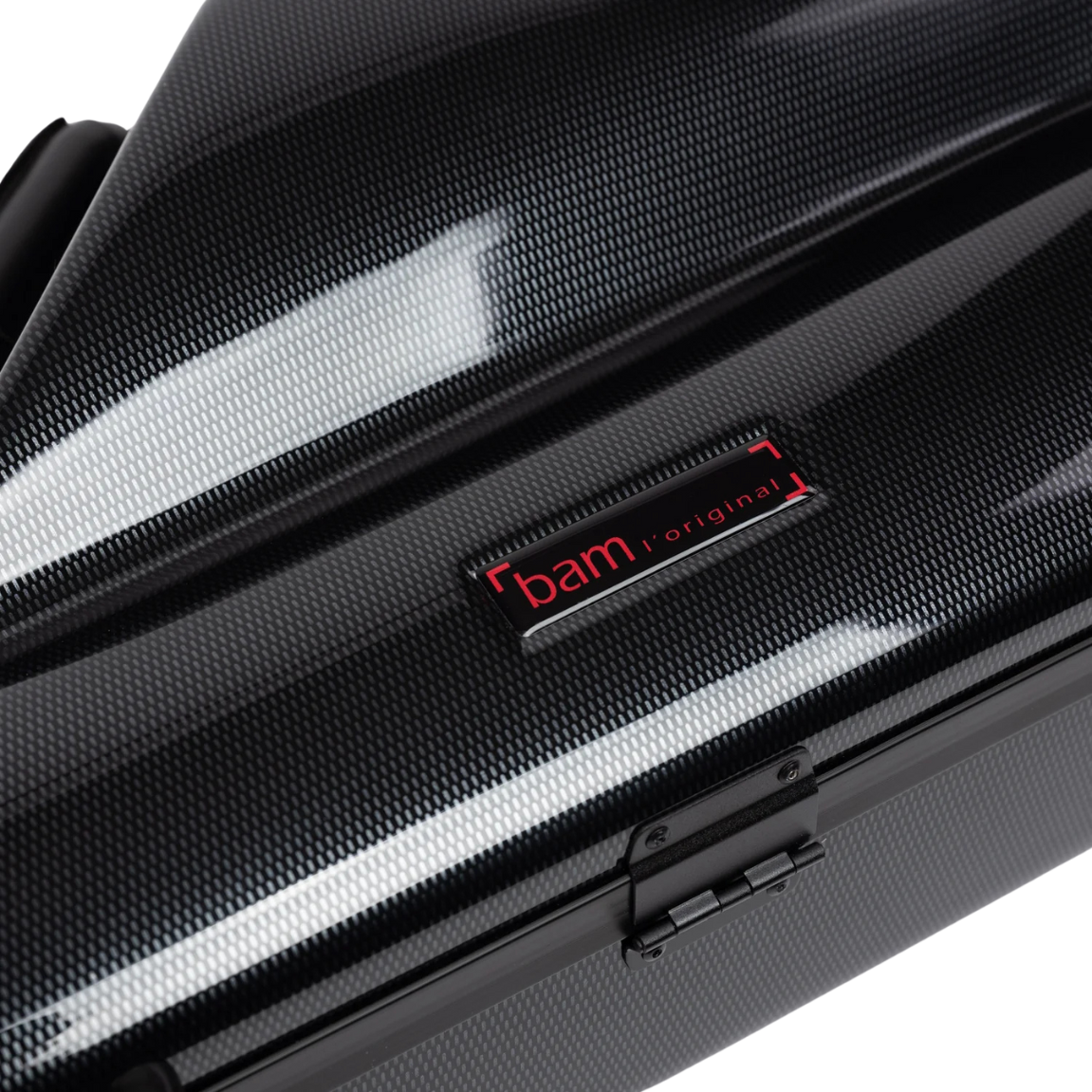 BAM CABINE Tenor Sax Case black gloss close2