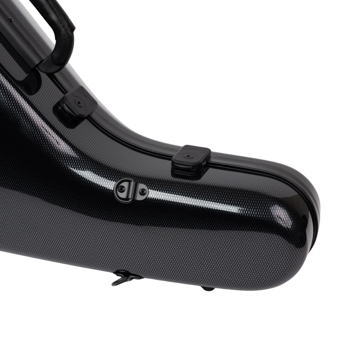 BAM CABINE Tenor Sax Case black gloss close4