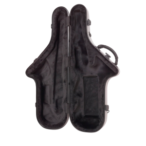 BAM CABINE Tenor Sax Case White Open
