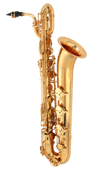 Buffet Crampon 400 Series Professional Baritone Saxophone - Gold Lacquer