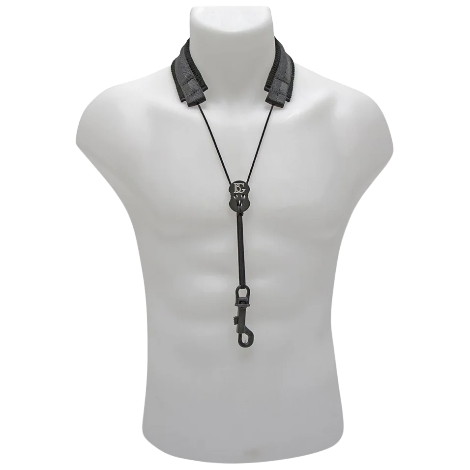 BG Curved Soprano Saxophone Neck Strap - Snap Hook