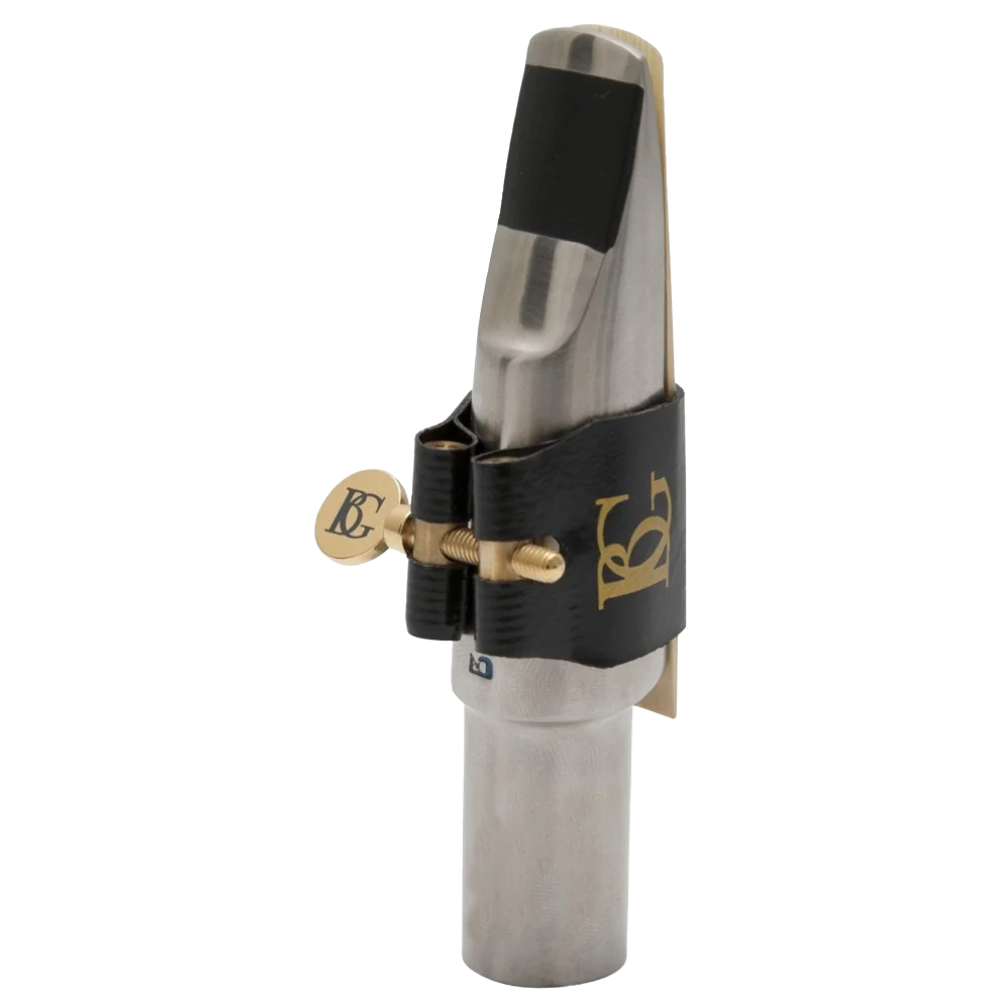 BG Flex Jazz Alto Saxophone Ligature – with mouthpiece
