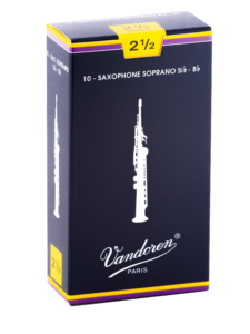 Vandoren Traditional Soprano Saxophone Reeds - Box of 10