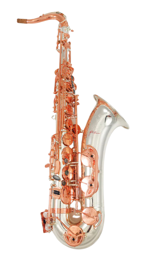 Victory Revelation Series Special Edition Tenor Saxophone - Silver Plated/Rose Gold Keys