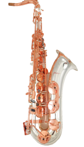 Victory Revelation Series Special Edition Tenor Saxophone - Silver Plated/Rose Gold Keys