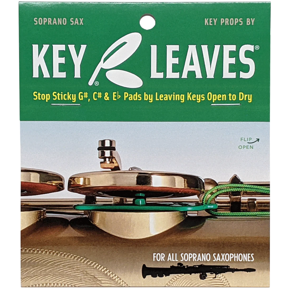 Key Leaves Saxophone Key Props - Soprano