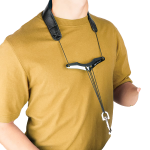 ProTec Leather Sax Neck Strap w/Comfort Bar