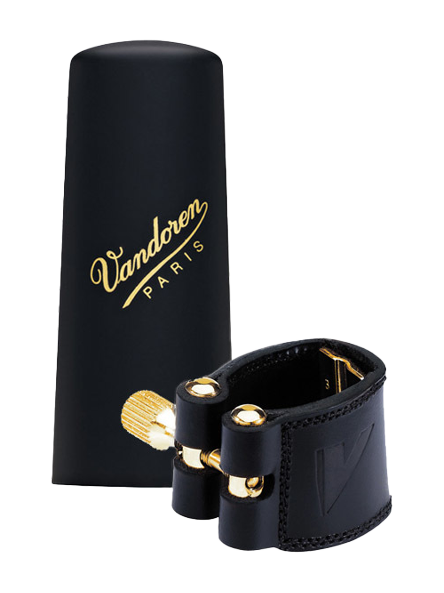 Vandoren LEATHER Series Baritone Saxophone Ligature - For V16 Mouthpieces